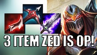 ZED IS BROKEN AGAIN?! NEW LAST WHISPER MAKES ZED SUPER STRONG! - LEAGUE OF LEGENDS