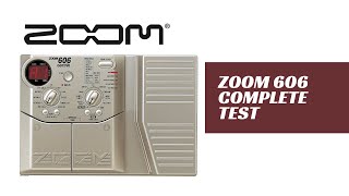 Video thumbnail for ZOOM 606 by Alberto Martinez Del Rio Guitar
