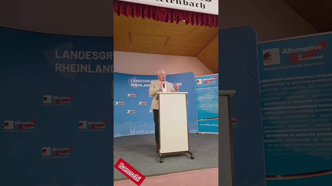 Bürgerdialog des AfD Kreisverbandes Birkenfeld am 23.08.25 / Rede von Jörg Zirwes MdB 