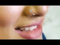 Actress Dayyana Hameed Beautiful Lips And Face Closeup