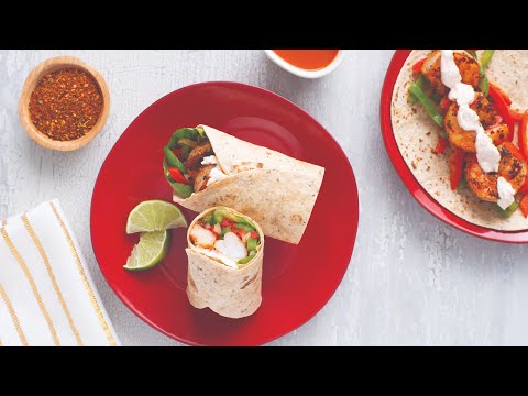 Cajun Shrimp Wraps Recipe - Mission Foods