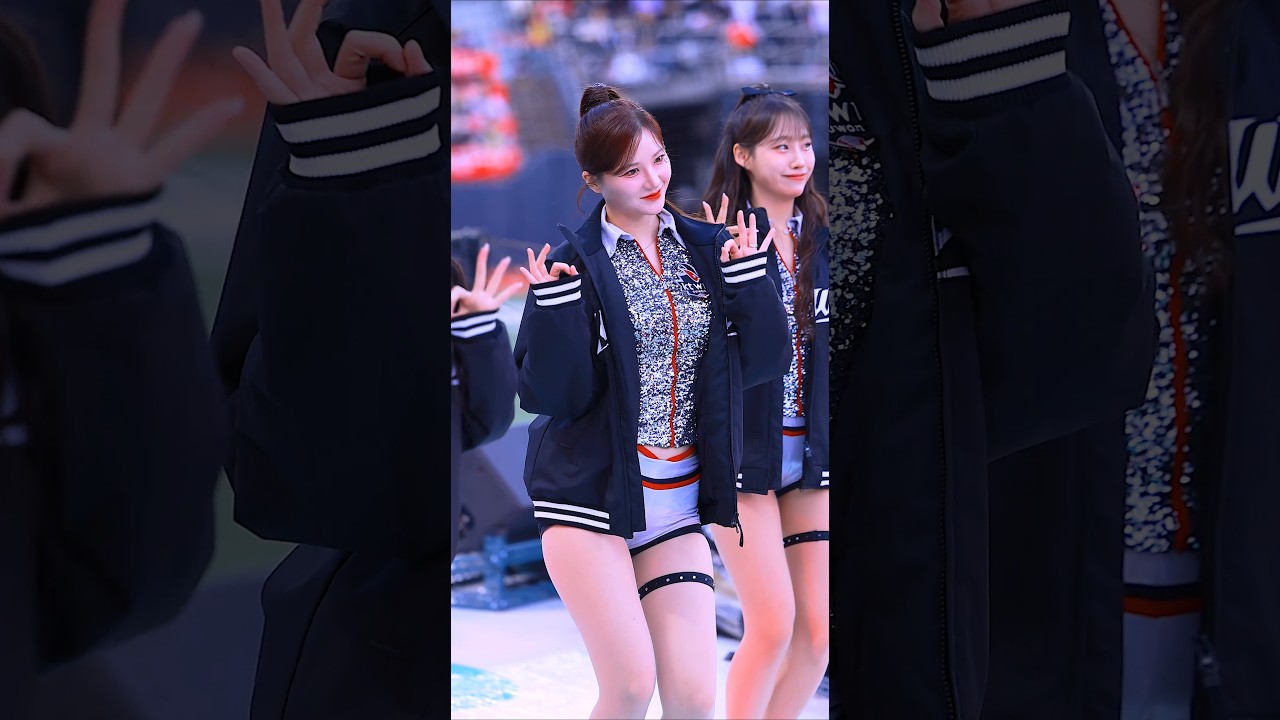 kt위즈 김해리치어리더 3점슛대신 아웃송 직캠 #shorts #김해리 #치어리더 #응원 #직캠 #영상 #kt위즈