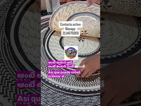 La Otra Vuelta. tapetes para decorar espacios de vida. tuchin Córdoba Colombia