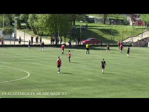 18.kolo Kantonalne lige za KADETE - FA ACADEMICA-SK MLADE NADE 3:1