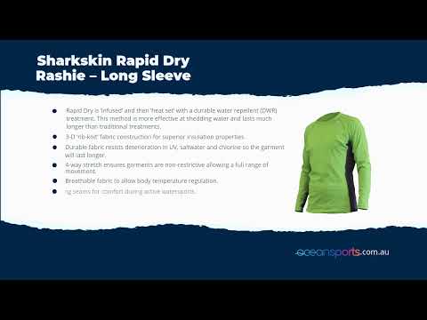 Sharkskin Rapid Dry Rashie – Long Sleeve
