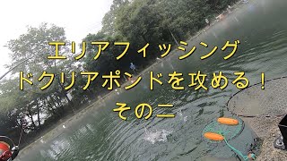 エリアフィッシング　ドクリアポンドを攻める！　その2