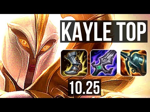 KAYLE vs LUCIAN (TOP) | 900+ games, 6/1/3, 1.1M mastery | KR Diamond | v10.25