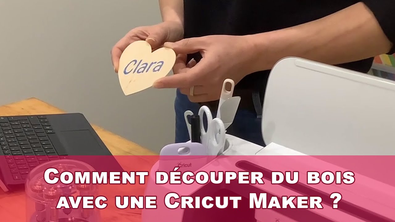 Comment découper du bois (balsa, tilleul...) avec une Cricut Maker 