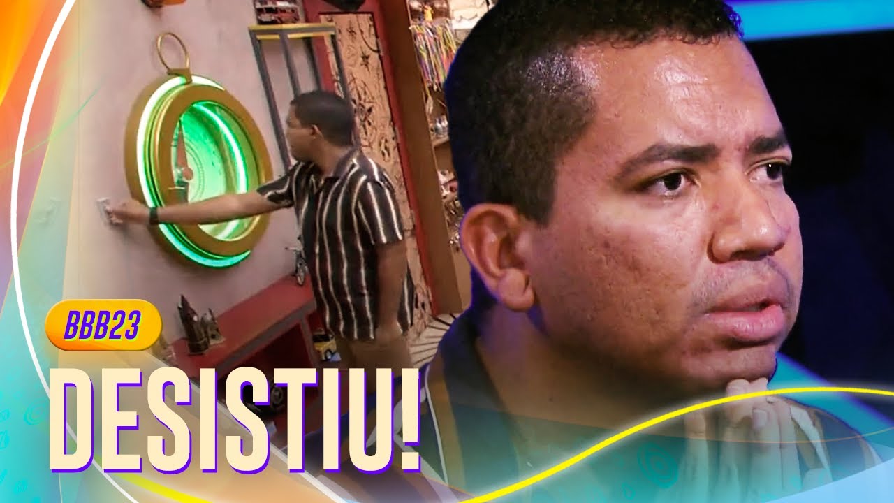 BRUNO DESISTE DO BBB 23, APERTA O BOTÃO E É CONSOLADO POR BROTHERS 🚨 | BBB 23