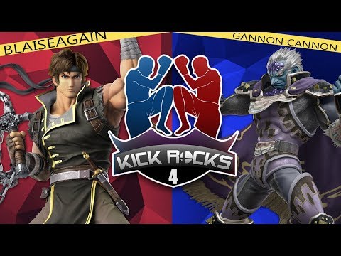 Kick Rocks 4: BlaiseAgain (Richter) vs Gannon Cannon (Gannondorf/Chrom) - Round 2