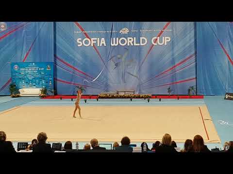 Aleksandra Soldatova Ribbon - Sofia World Cup 2018