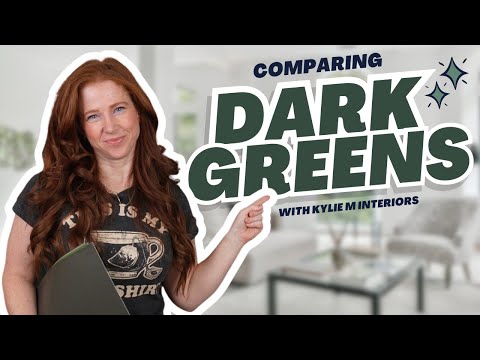 The Best Dark Green Paint Colors (Sherwin & Benjamin)