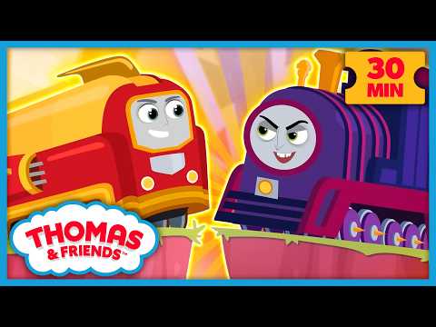 Thomas and the Super Trains to the Rescue! | Thomas & Friends: All Engines Go! | 30 Minutes - Kids TV Series, Kingdom Kids Zone - Thomas & Friends