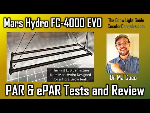 Mars Hydro FC4000 EVO PAR & ePAR Tests and Review