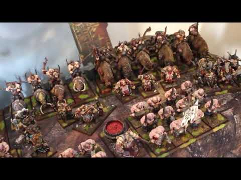 Ogre Kingdoms 10,000 point mega army for Warhammer Fantasy