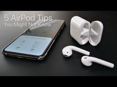 5 AirPod Tips and Features You Might Not Know Video