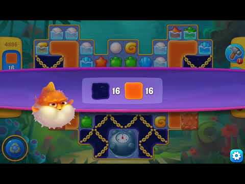 Fishdom 2021 - Level 4895   #Playrix #Fishdom #gaming