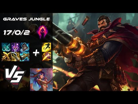 JUNGLE Graves vs Lillia - NA Challenger Patch 14.21