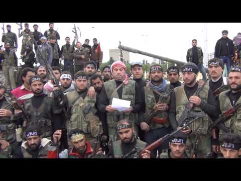 بيان كتائب غرباء الشام حول السيطرة على حاجز رنين الواقع في منطقة تل أبيض