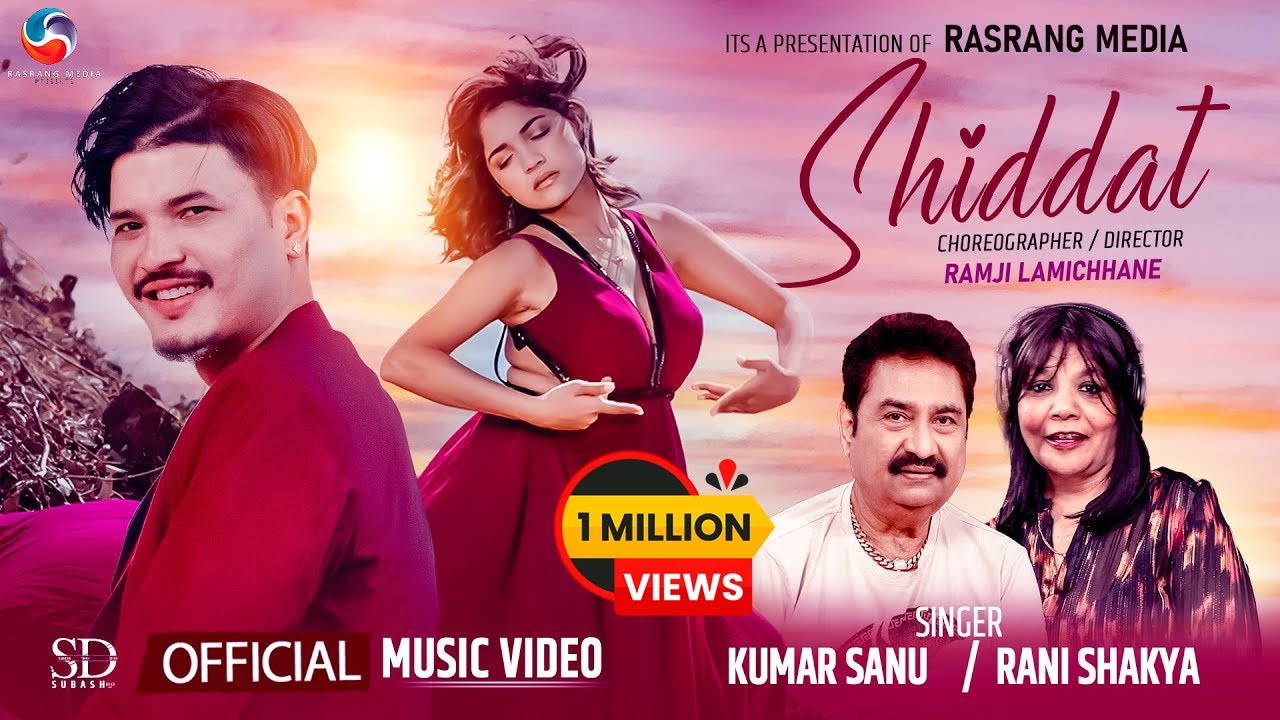 Shiddat Lyrics | Kumar Sanu, Rani Shakya