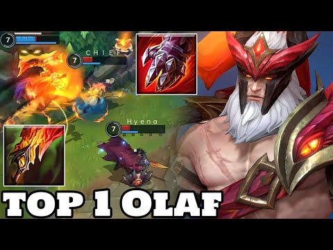 Wild Rift Olaf - Top 1 Olaf Gameplay Rank Grandmaster