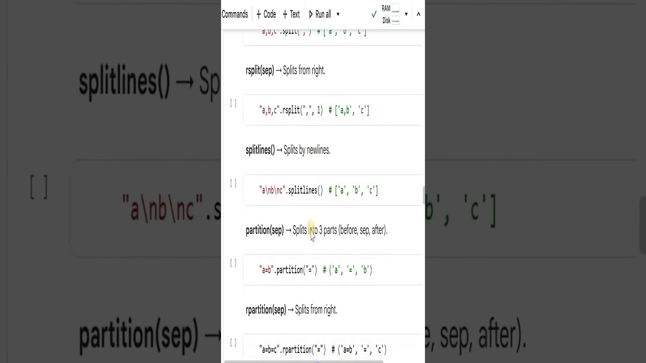 All Python String Methods