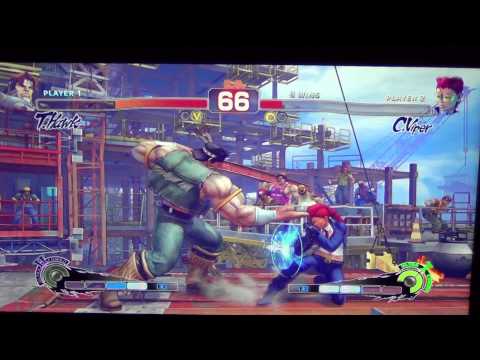 WNF Super Street Fighter 4 AE Hungbee (T.Hawk) vs AI Lainey Sky (C. Viper)