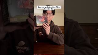 THIS PACK EXPLODED WHILE OPENING THIS OP16 BOOSTER BOX!! #onepiece #onepiecetcg #cards