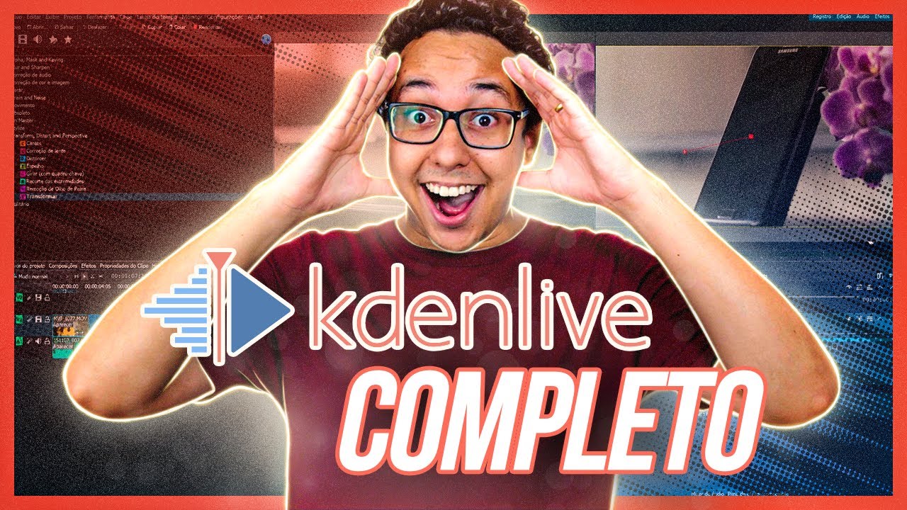 KDENLIVE: TUTORIAL COMPLETO do editor de vídeo GRÁTIS e OPEN SOURCE pra INICIANTES!