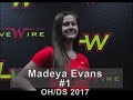 Madeya Evans #1 OH/DS 2017 - Reno JNQ 2015 Highlights