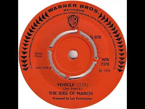 UK New Entry 1970 (114) The Ides Of March - Vehicle