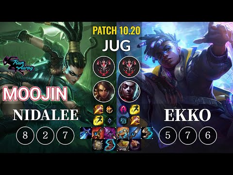 RNW Moojin Nidalee vs Ekko Jungle - KR Patch 10.20