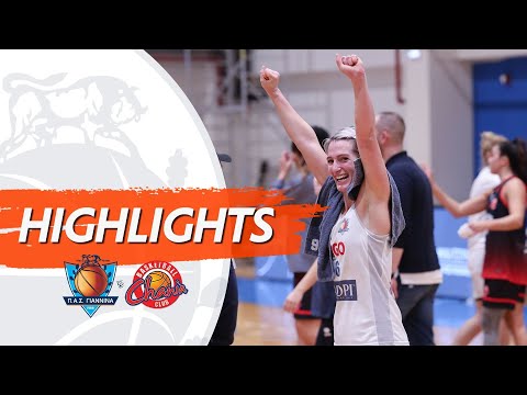 Highlights Π.Α.Σ. Γιάννινα WBC - ΟΑ Χανίων 72-65