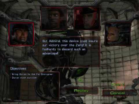 StarCraft Brood War - Terran Mission 3 Ruins of Tarsonis [Briefing]