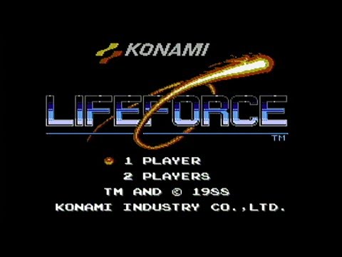 Life Force (Konami, 1988) - NES Gameplay