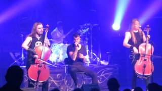 Apocalyptica - I don't care Dead Man's eyes - Sacramento 2016