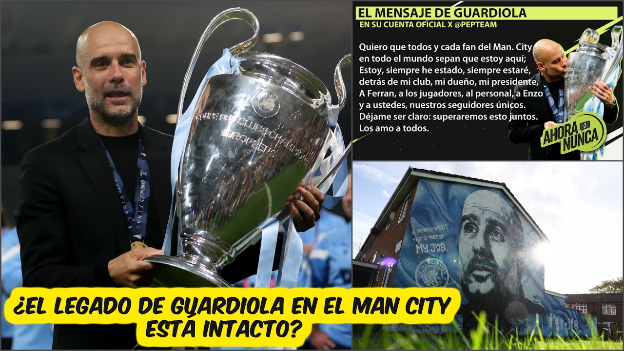 GUARDIOLA PLANTA CARA tras el ESCÁNDALO FINANCIERO que sacude al MANCHESTER CITY | Ahora o Nunca