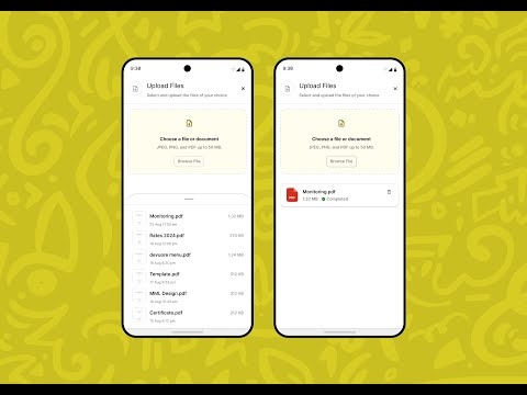 Daily UI Challenge: File Upload