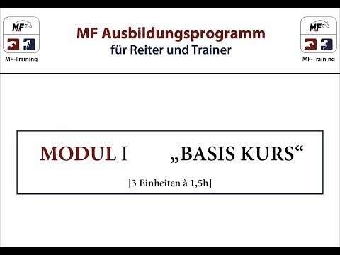 MODUL I - "Basis Kurs" - Reiten leicht und logisch