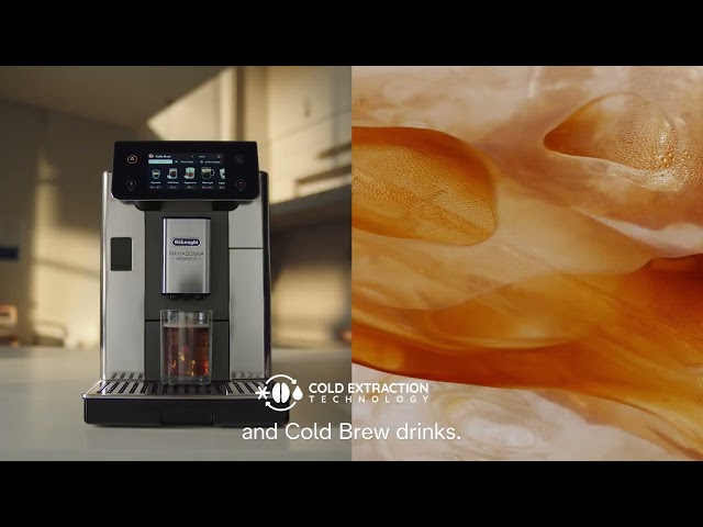 De’Longhi PrimaDonna Aromatic Bean-to-Cup Coffee Machine ECAM630.75 – Silver