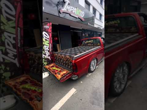 F250 REBAIXADA + SOM AUTOMOTIVO DESTRUINDO NO GRAVE!