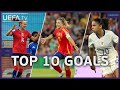 The TOP 10 Goals From The 2025 Women S EURO WEURO2025