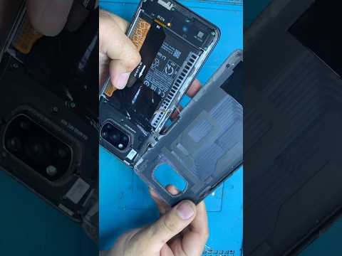 remove back case poco x3 pro