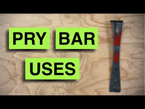 9'' PRY BAR USES and why you need one ASAP