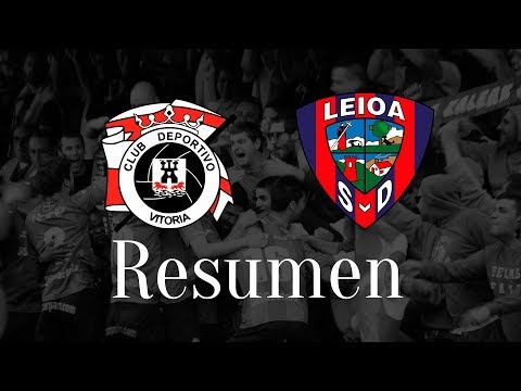 Resumen del CD Vitoria - SD Leioa (3-1)