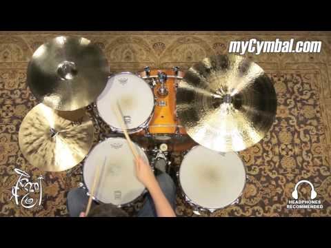 Sabian 16" HH Thin Crash Cymbal - Brilliant - 970g (11606B-1062216N)