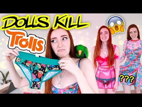 DOLLSKILL x GOOD LUCK TROLLS HAUL & TRY ON 2019!!! *i'm so confused*