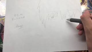 好きなアニメキャラ描いてみた