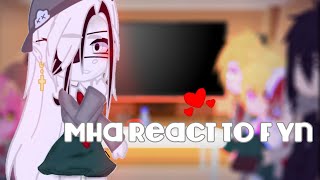 Mha react to F YN|1/?|gacha|5k special|Meow♡(=^･^=)