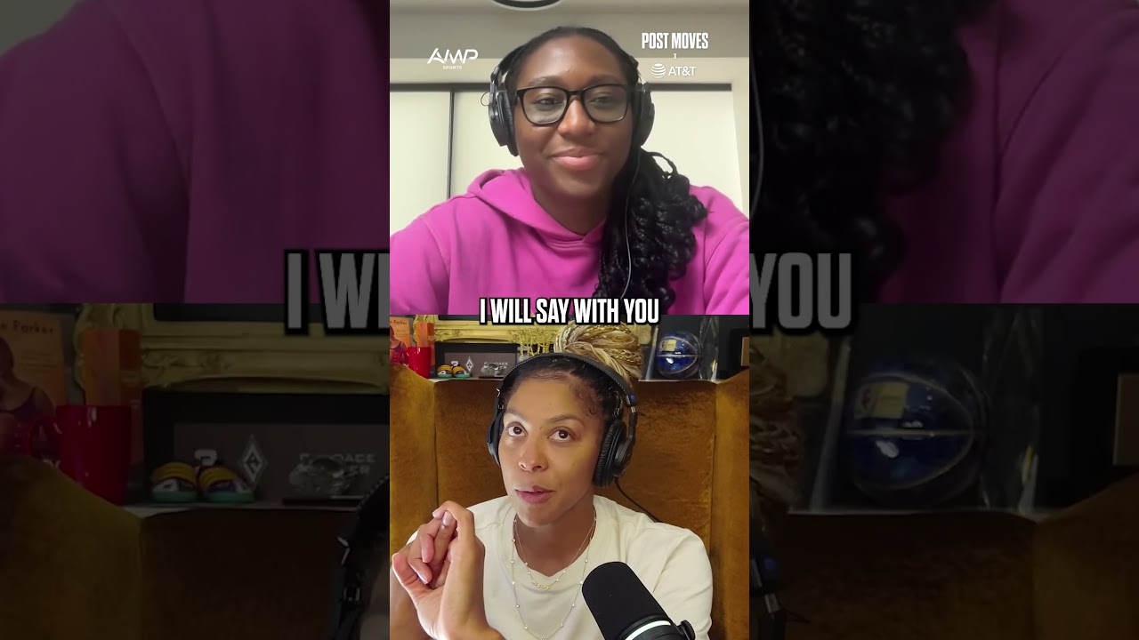 Candace Parker couldn't believe Aliyah Boston's "Worth the money" list 💀💀 @ATT #ATT